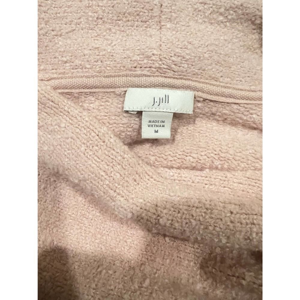 J Jill wool blend cowl neck pink sweater size M - Picture 5 of 5
